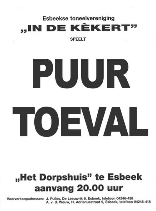 1988/1989 – Puur toeval